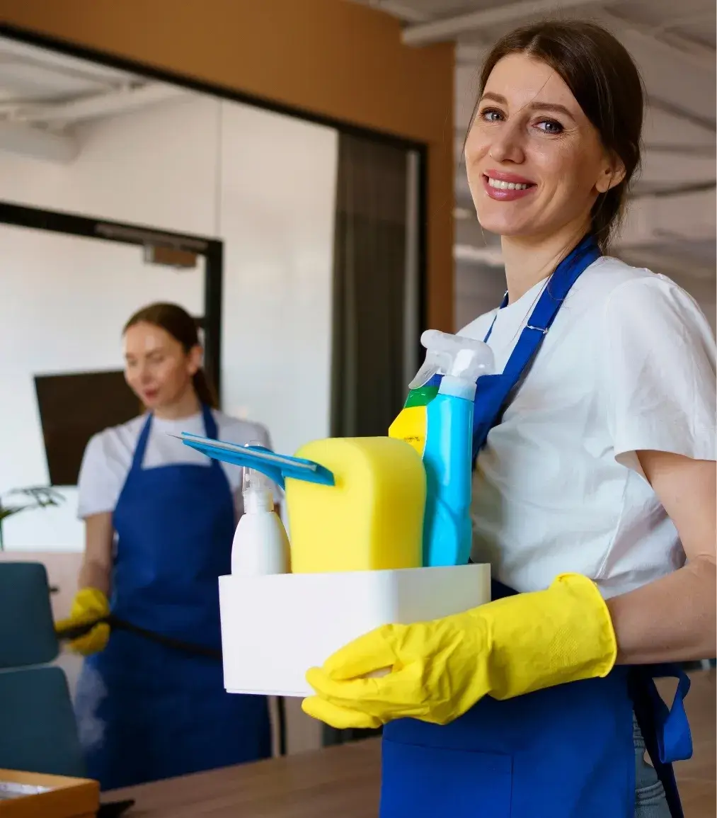 Professional cleaning team from Rebound Cleaning Services providing the Best Cleaning Services in Massachusetts with attention to detail and reliable care
