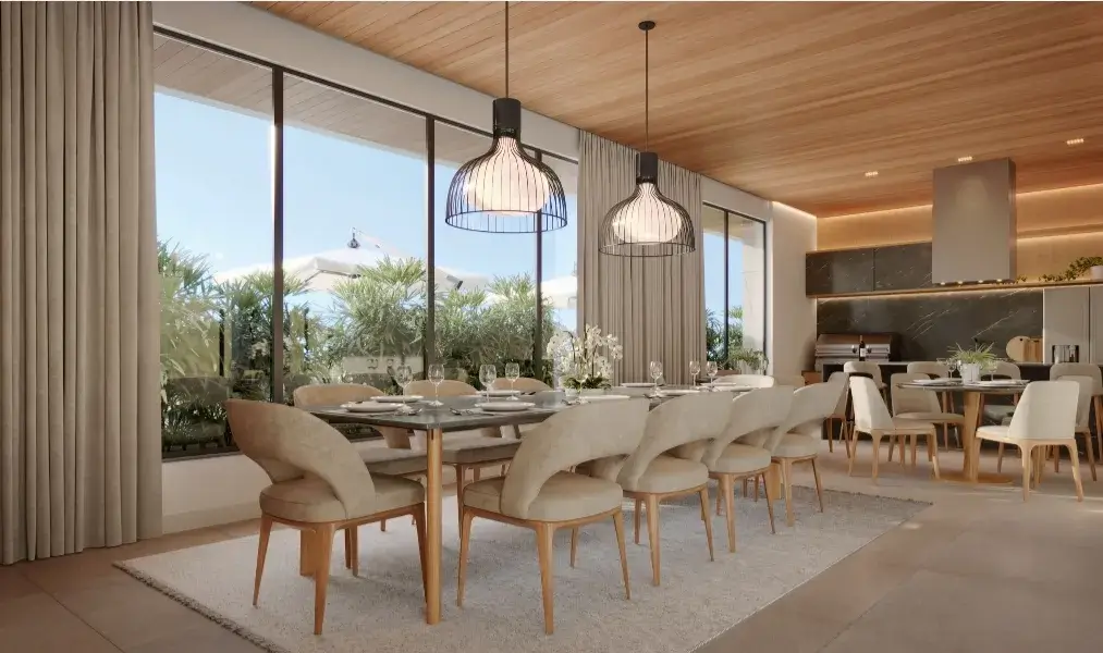 One-Time House Cleaning in Massachusetts clean dining area by Rebound Cleaning Services