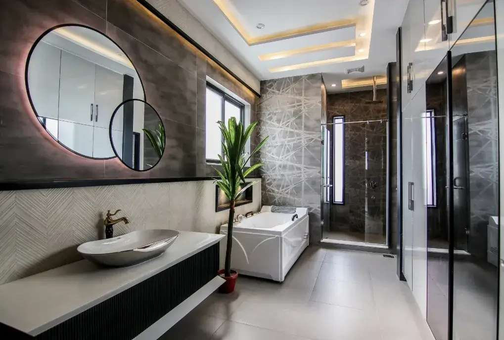 Regular Cleaning service by Rebound Cleaning Services maintaining spotless bathrooms